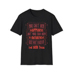 You Can't Buy Happiness Reto Style Color