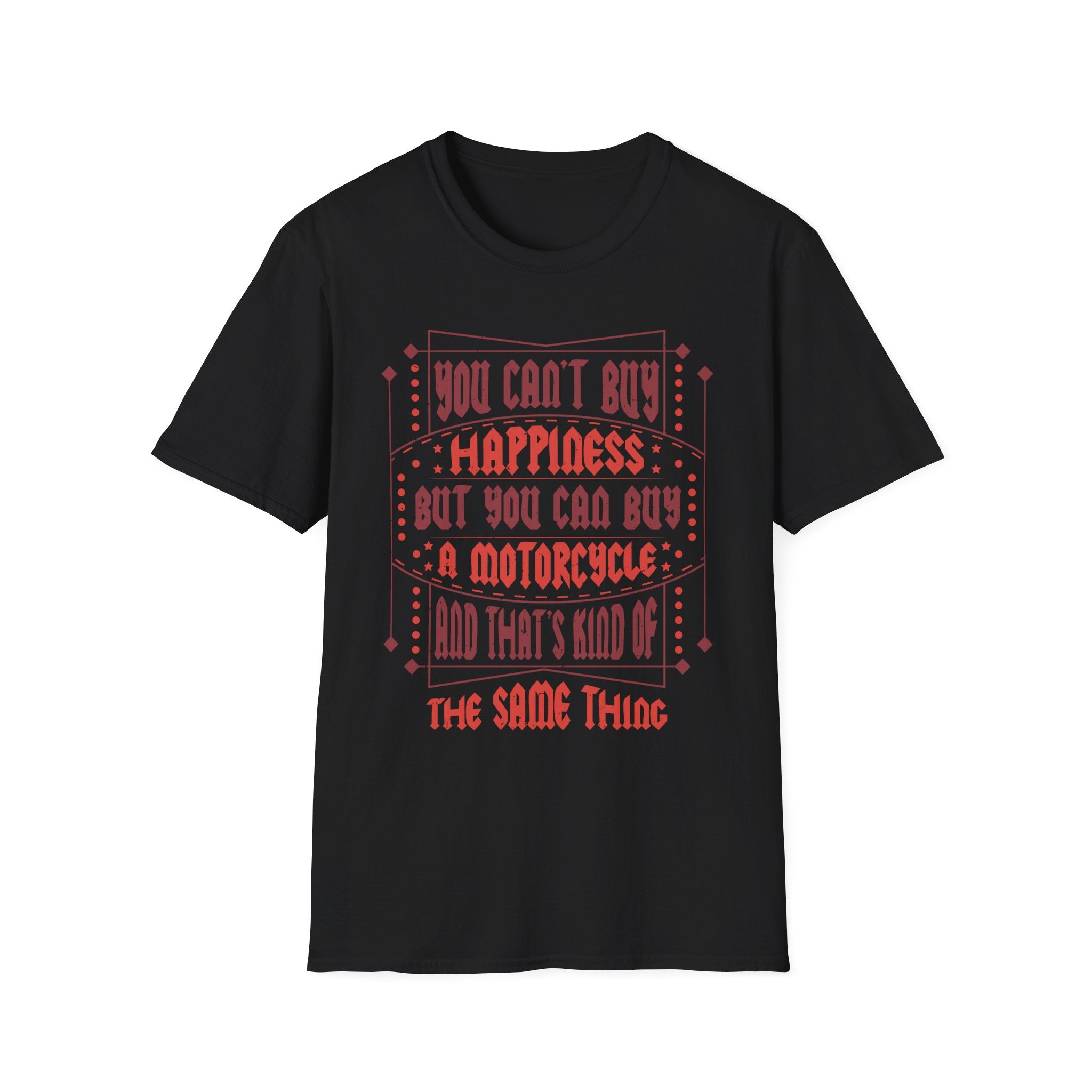 You Can't Buy Happiness Reto Style Color