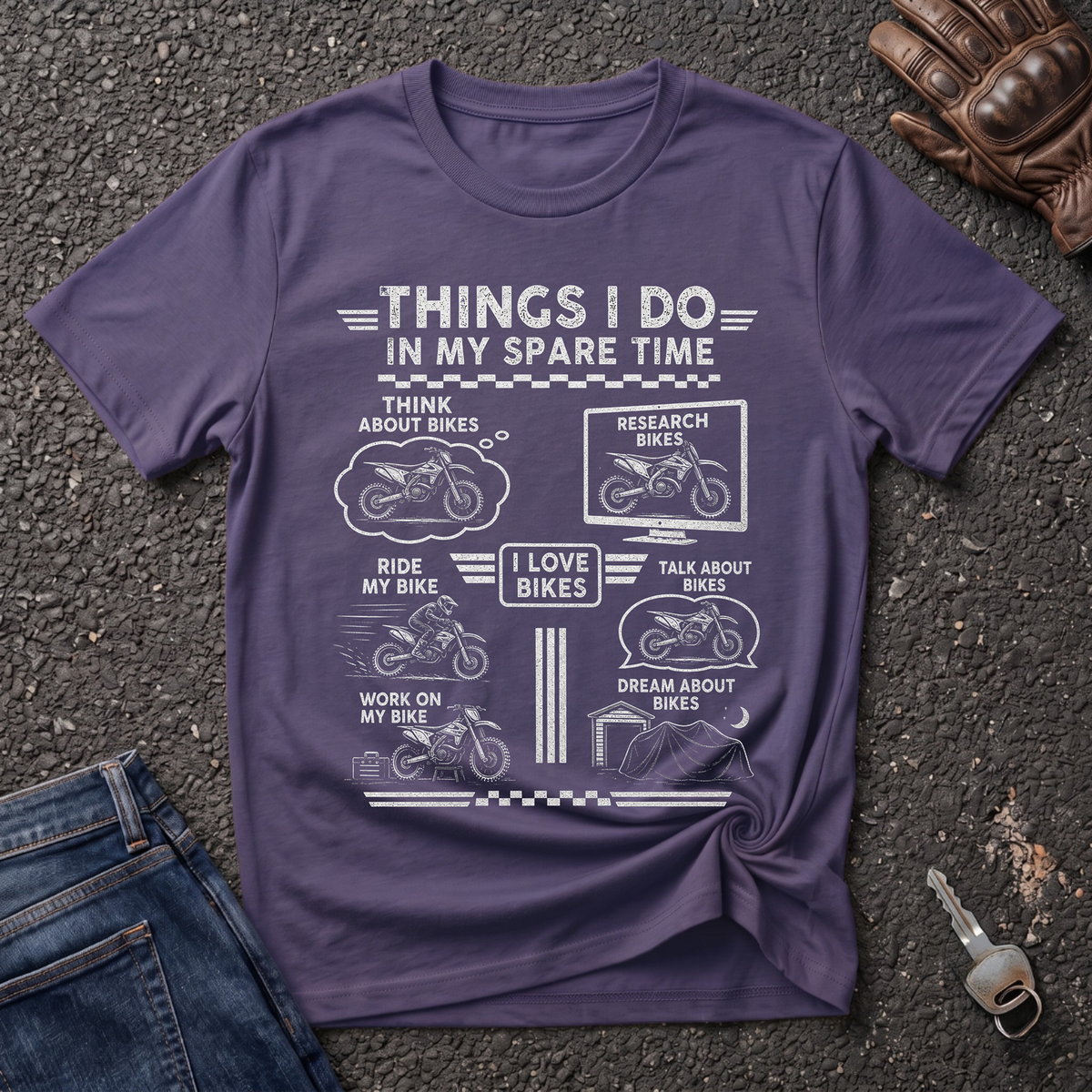 Biker Free Time T-shirt