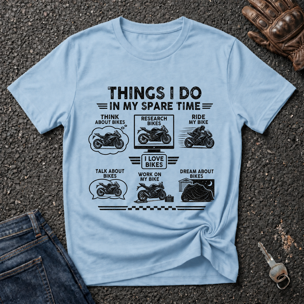 Biker Spare Time T-shirt