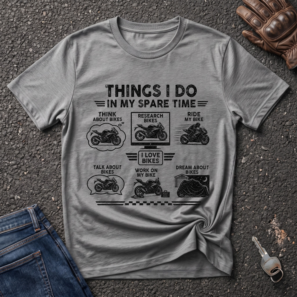Biker Spare Time T-shirt