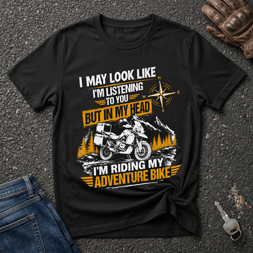 Riding Adventure Bike T-shirt