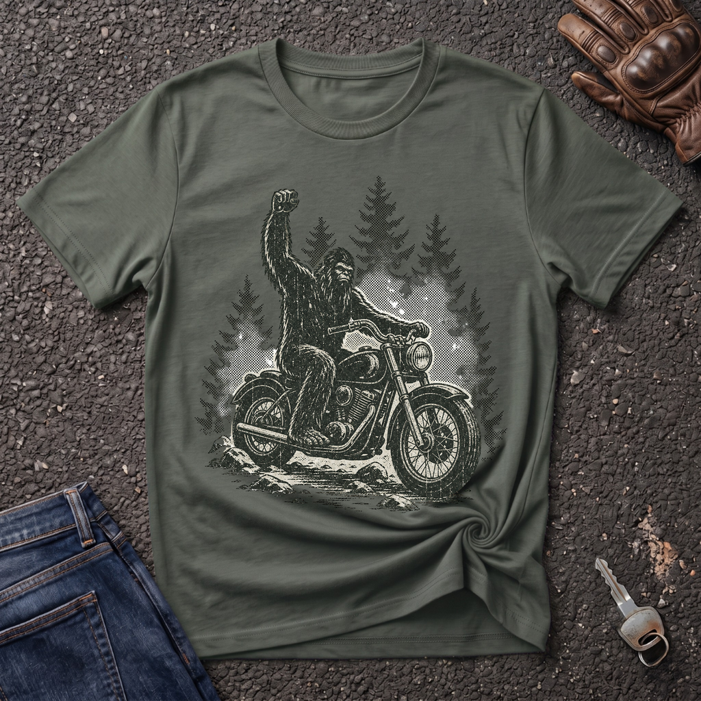 Bigfoot Fist  T-shirt