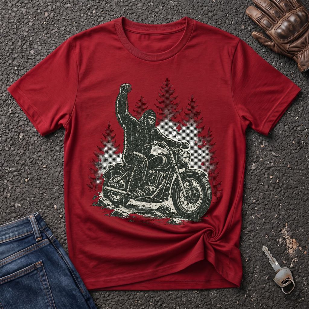 Bigfoot Fist  T-shirt