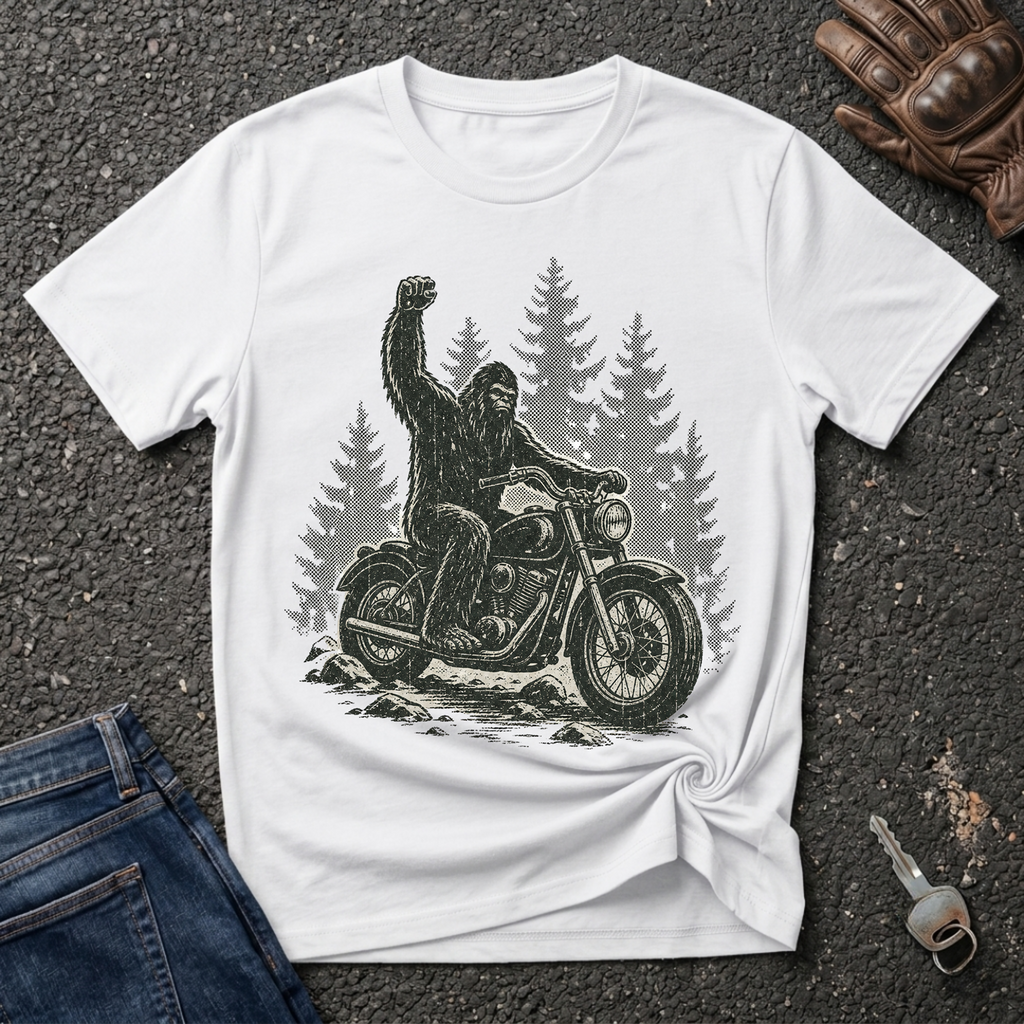 Bigfoot Fist  T-shirt