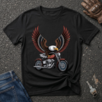 Eagle Biker  T-shirt