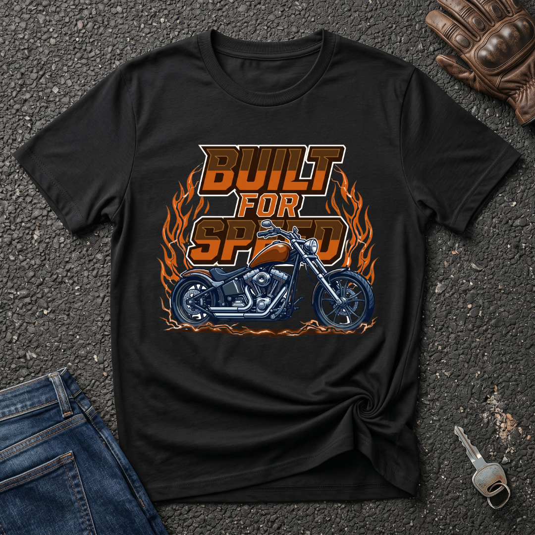 Speed - Orange Bike  T-shirt