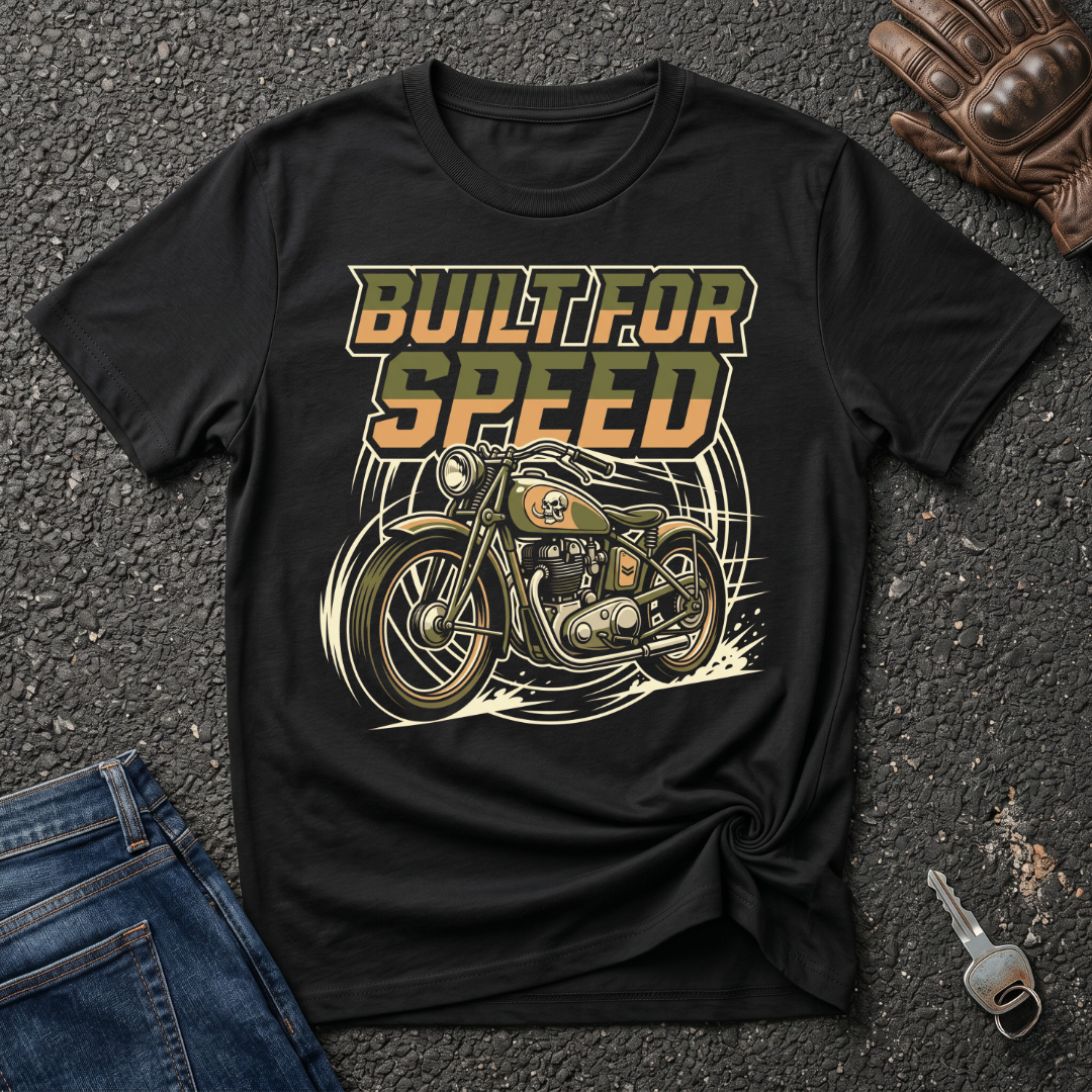 Speed - Green Bike  T-shirt
