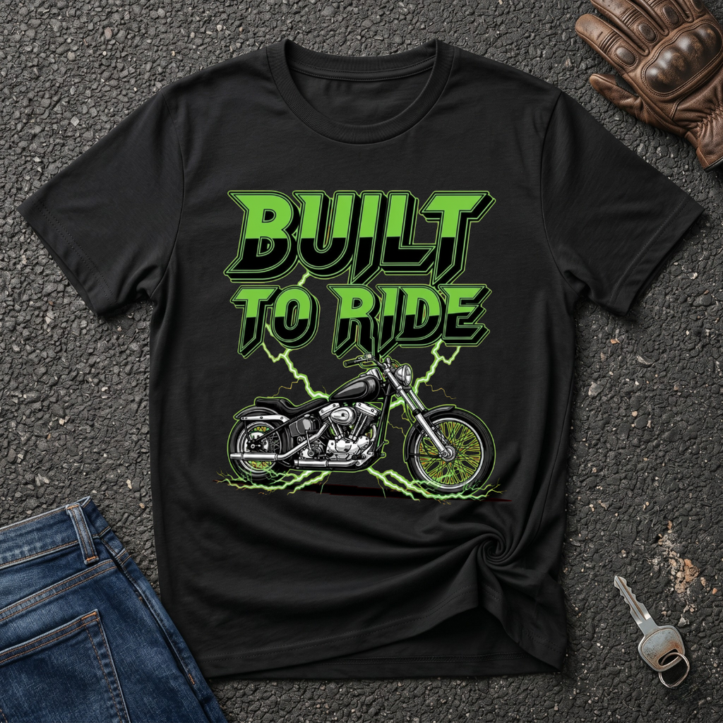 Built To Ride  T-shirt