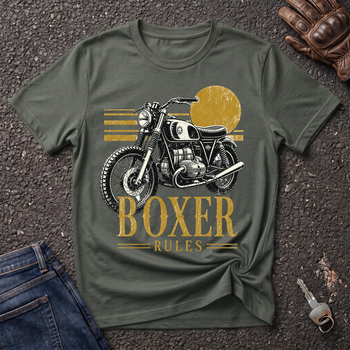 Boxer Rules  T-shirt