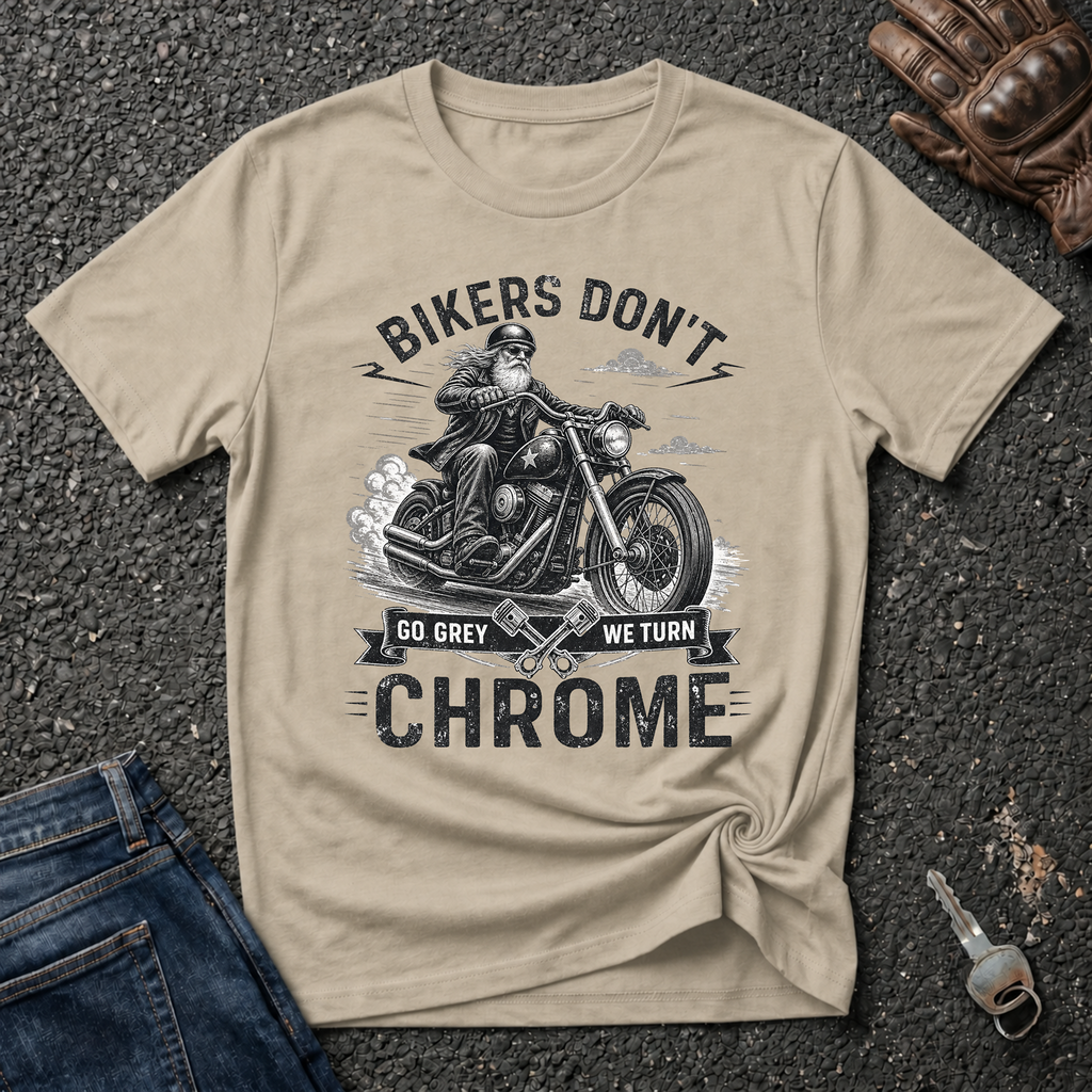 Chrome Biker  T-shirt