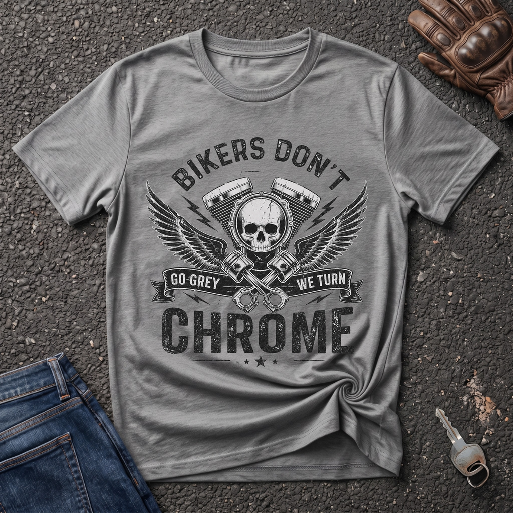 Skull Chrome  T-shirt