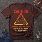I May Talk About My Bike - Signal  T-shirt