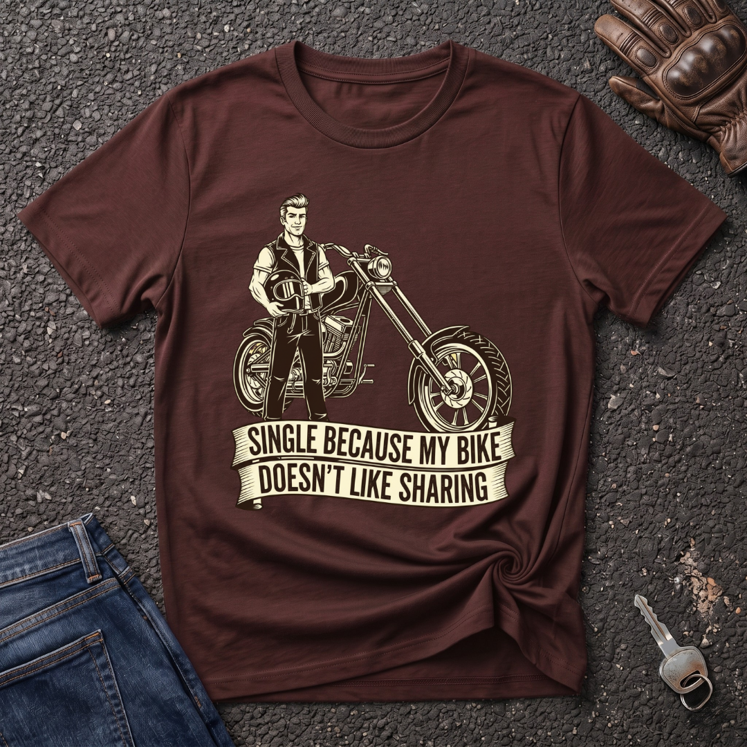 Single Biker Vintage  T-shirt