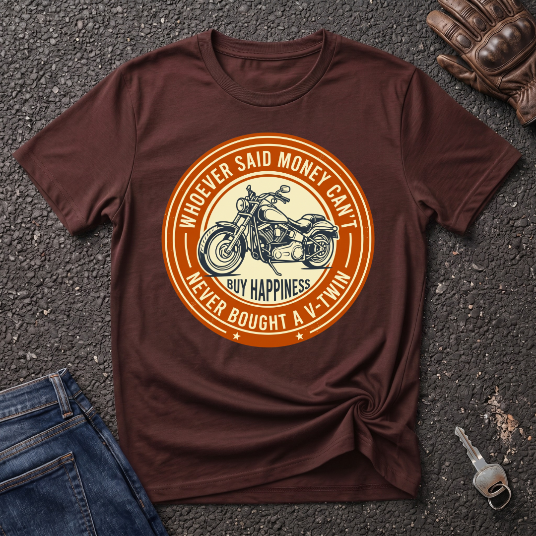 V-Twin - Badge  T-shirt