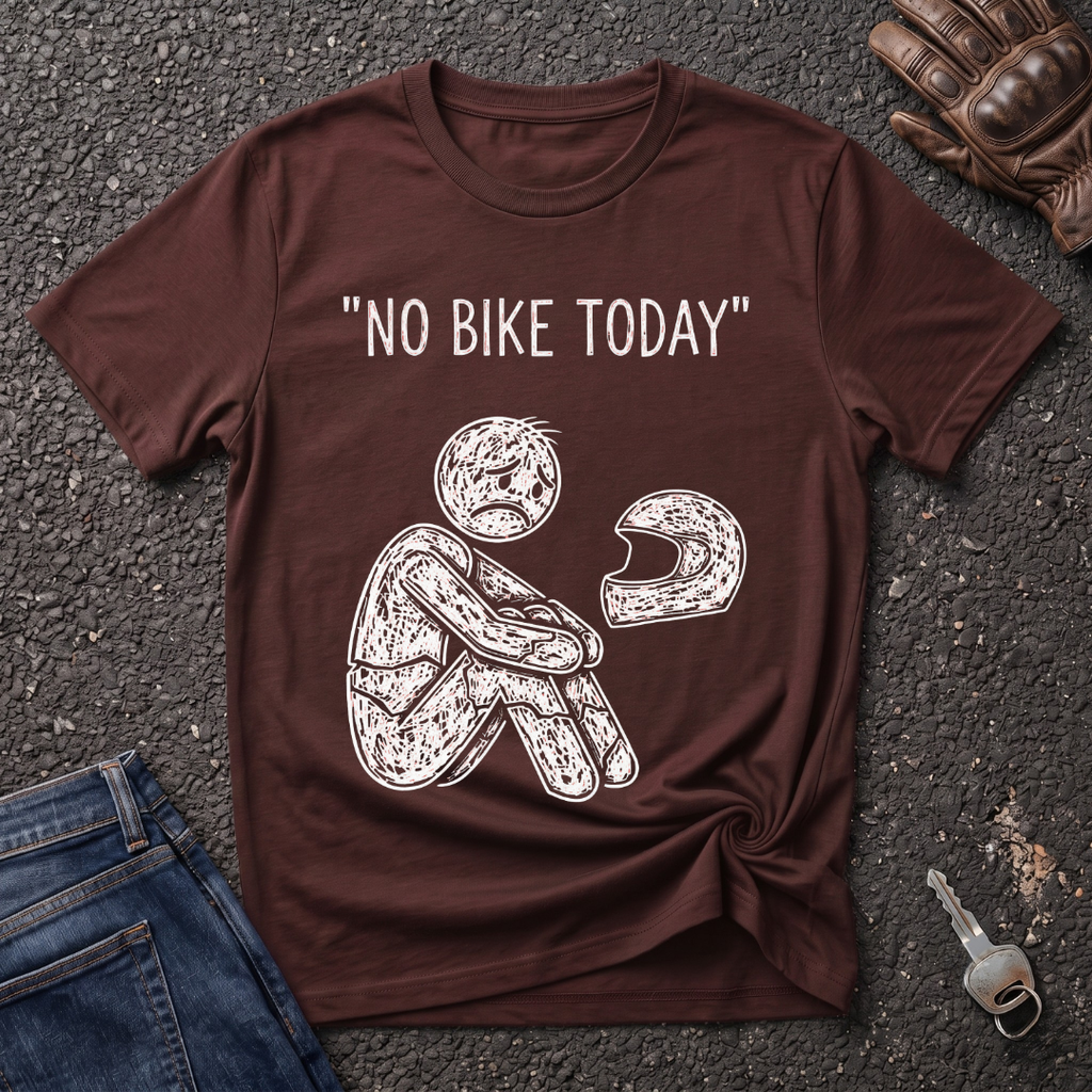 No Bike Today  T-shirt
