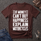 Motorcycles White  T-shirt