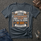 Yes Retire Bike  T-shirt