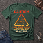I May Talk About My Bike - Signal  T-shirt