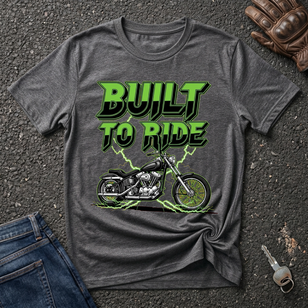 Built To Ride  T-shirt