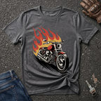 Bike On Fire  T-shirt