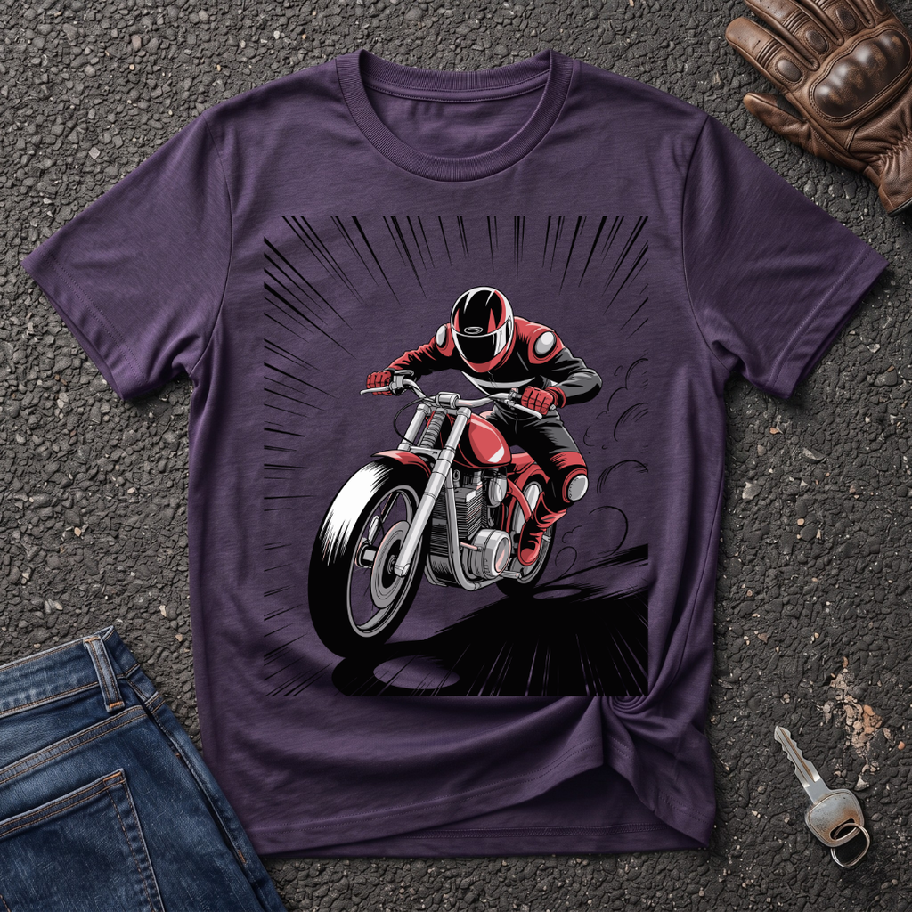 Comics Biker  T-shirt