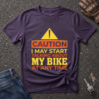 Caution Bike  T-shirt