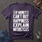Motorcycles White  T-shirt