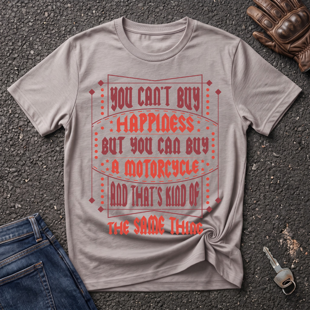 Happiness Reto  T-shirt