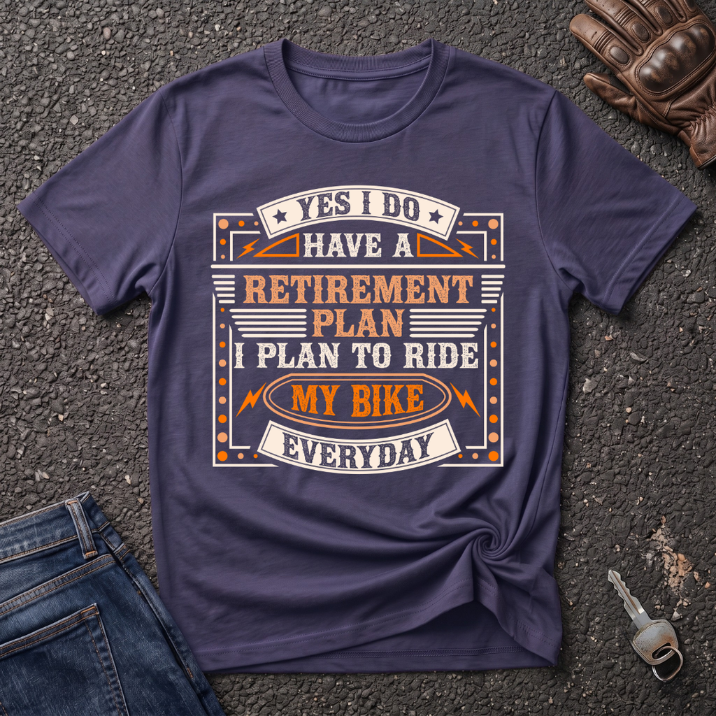 Yes Retire Bike  T-shirt