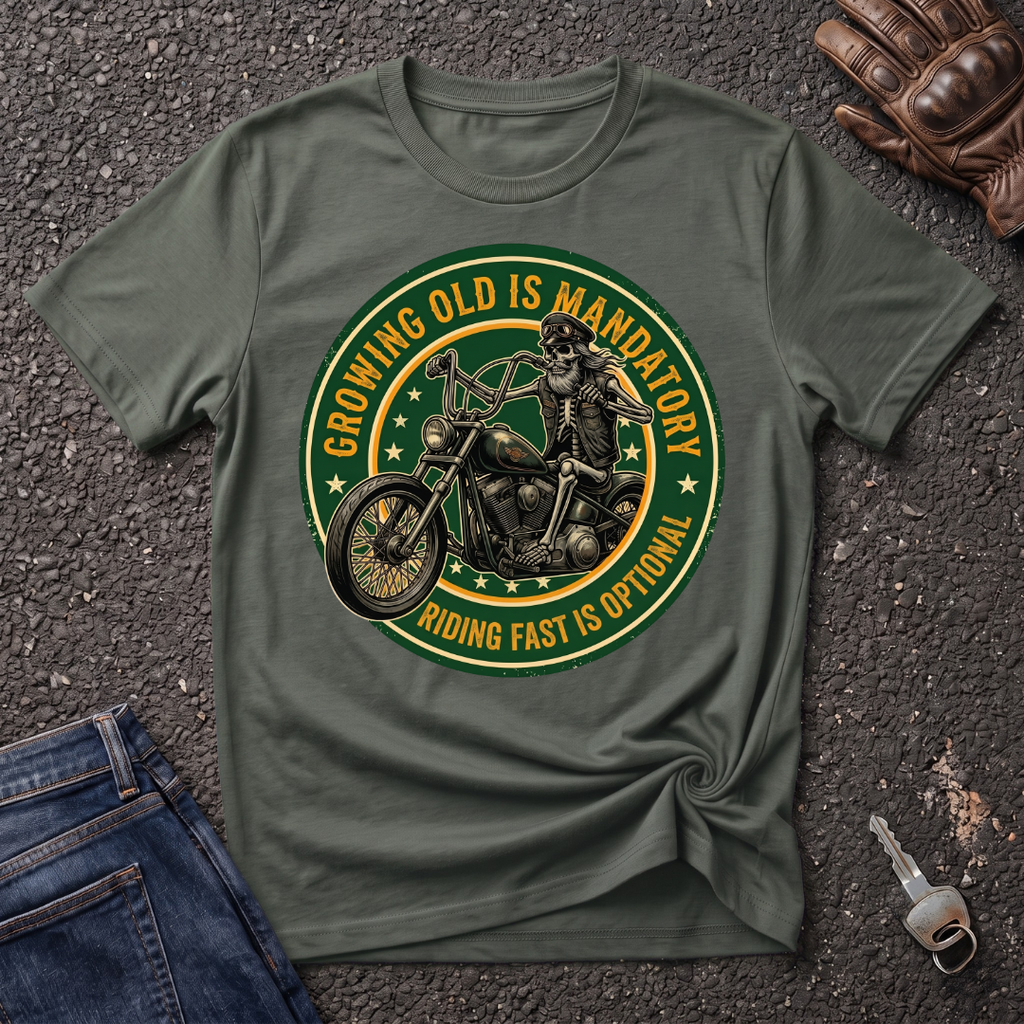 Old Fast - Badge  T-shirt