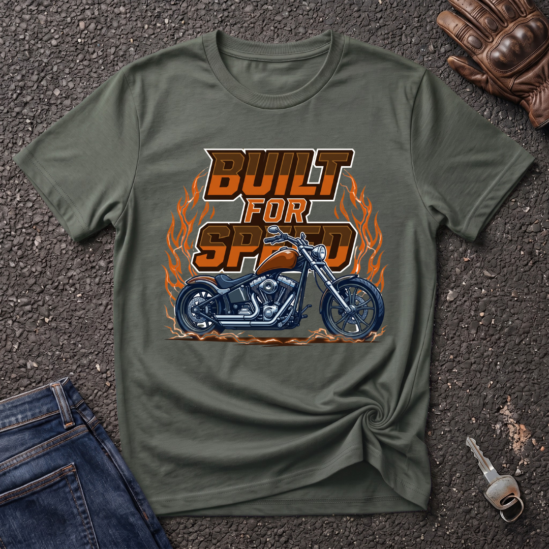 Speed - Orange Bike  T-shirt