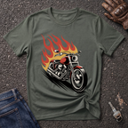 Bike On Fire  T-shirt