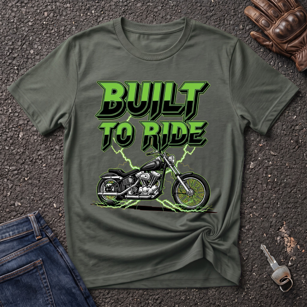Built To Ride  T-shirt