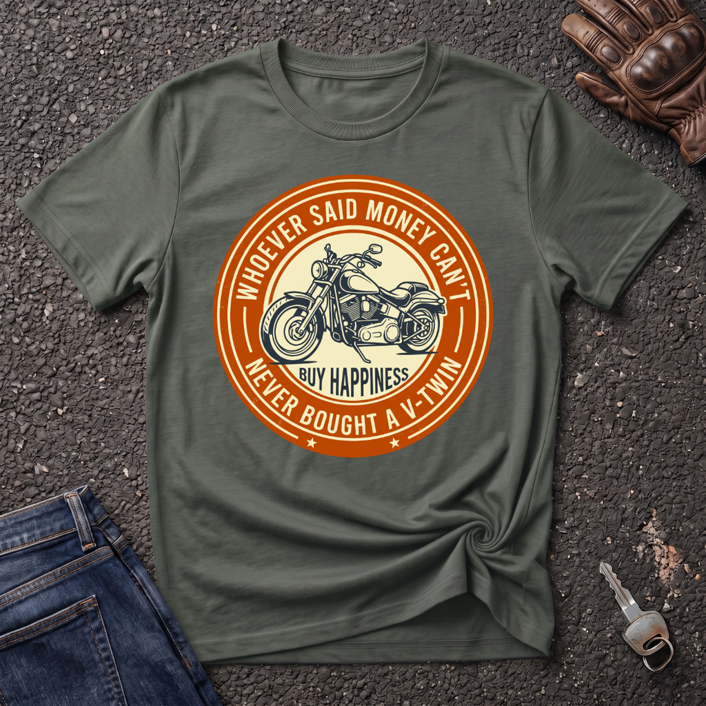 V-Twin - Badge  T-shirt