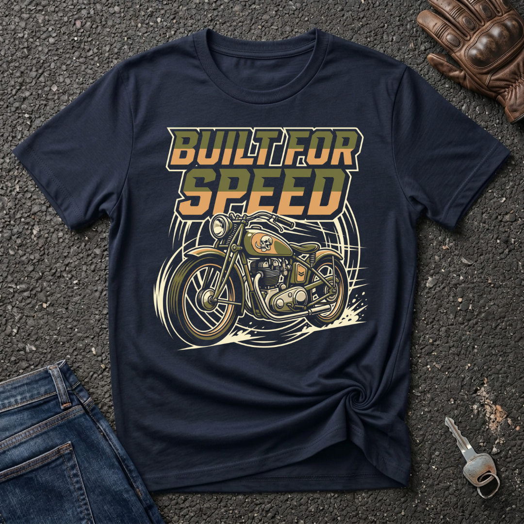 Speed - Green Bike  T-shirt