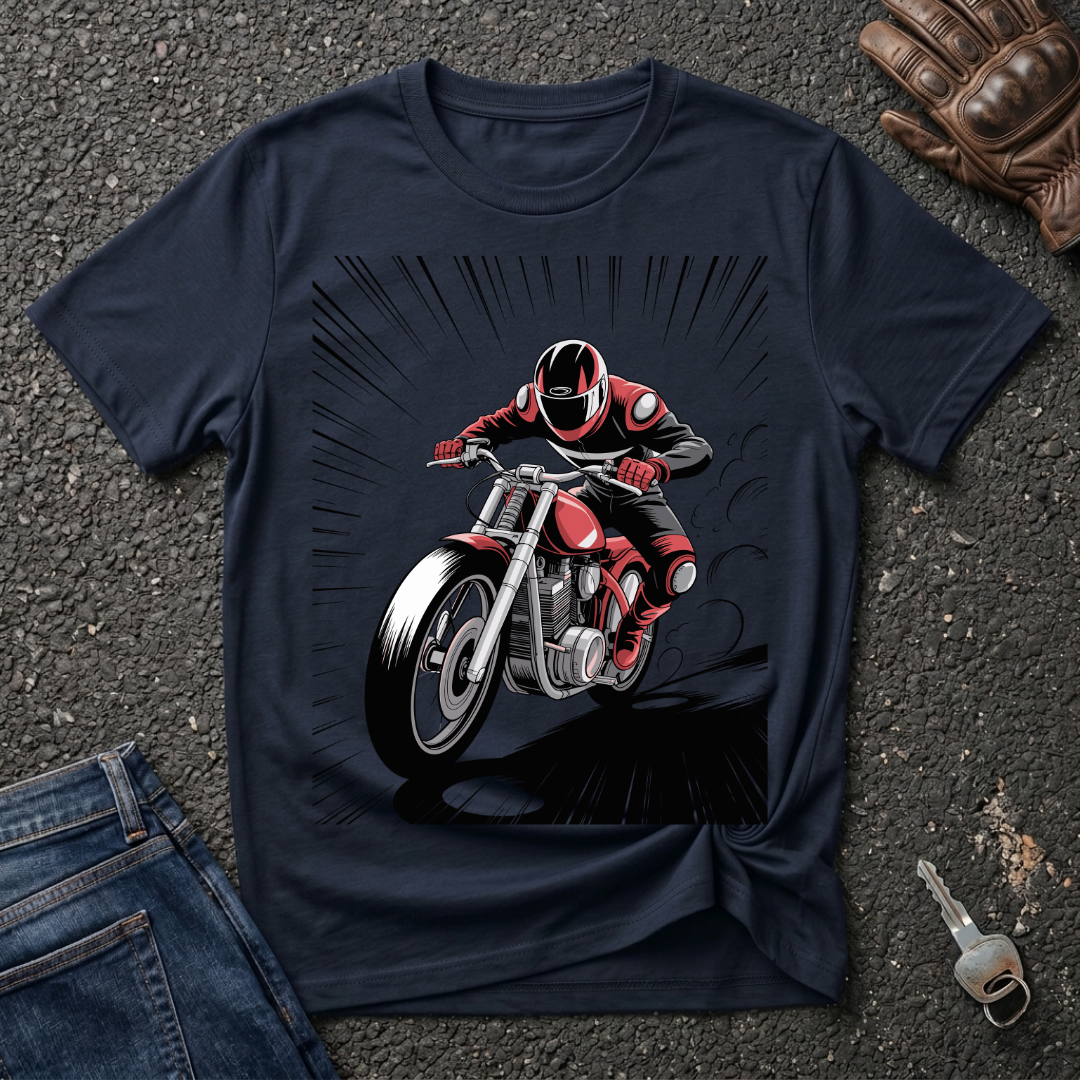 Comics Biker  T-shirt