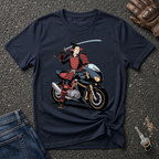 Vintage Samurai Biker  T-shirt