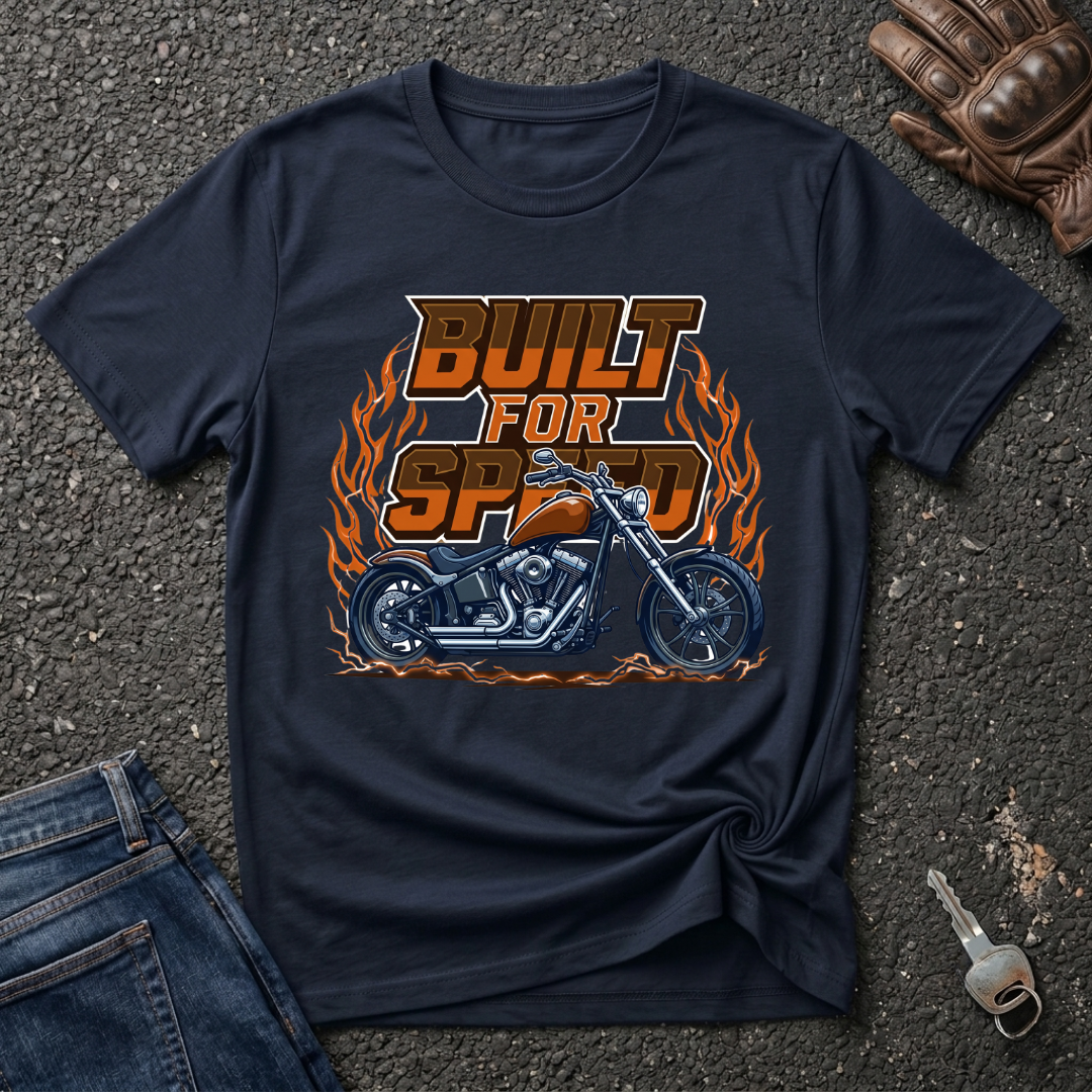 Speed - Orange Bike  T-shirt