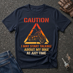 I May Talk About My Bike - Signal  T-shirt