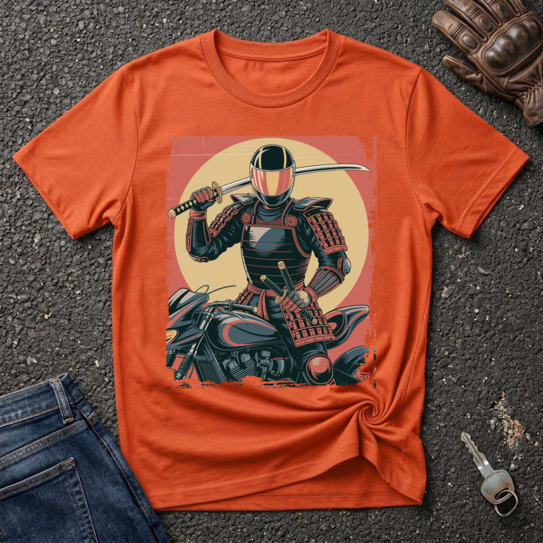 Samurai Biker  T-shirt
