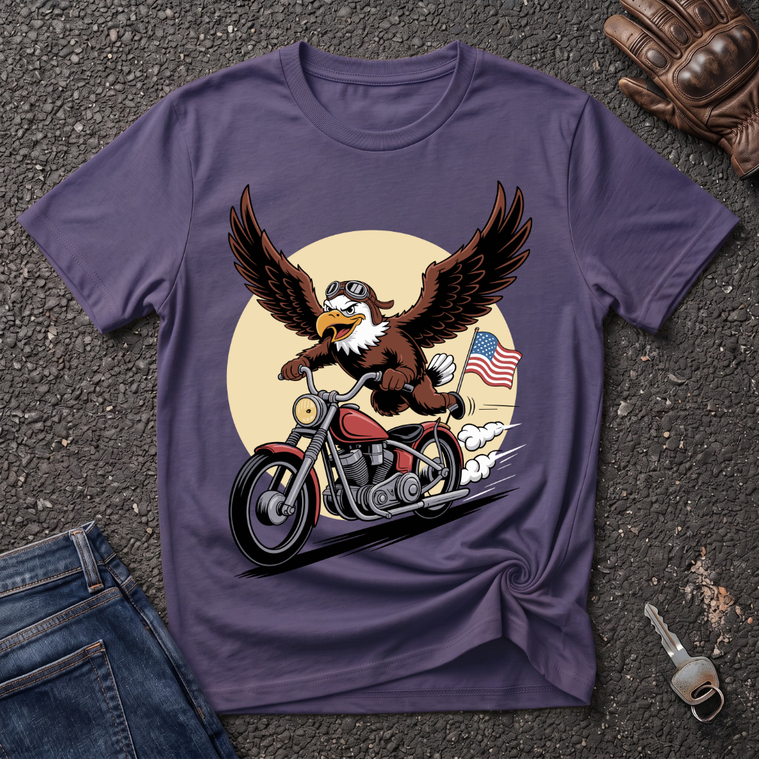 Eagle American Biker  T-shirt