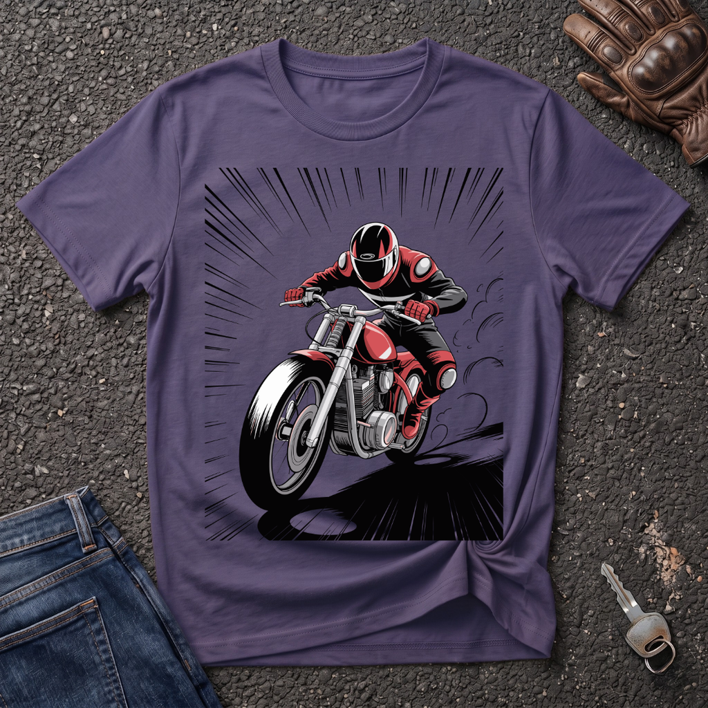 Comics Biker  T-shirt