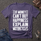 Motorcycles White  T-shirt