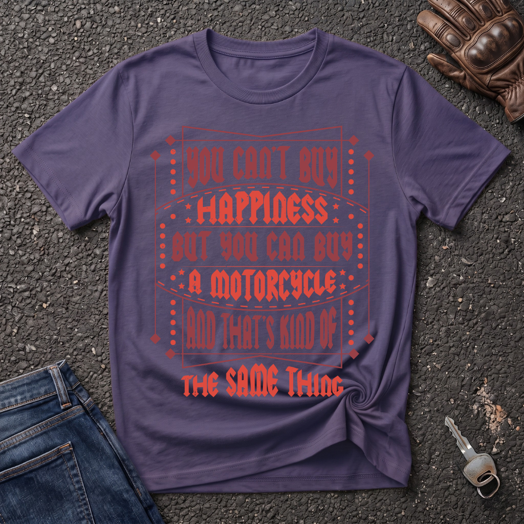 Happiness Reto  T-shirt