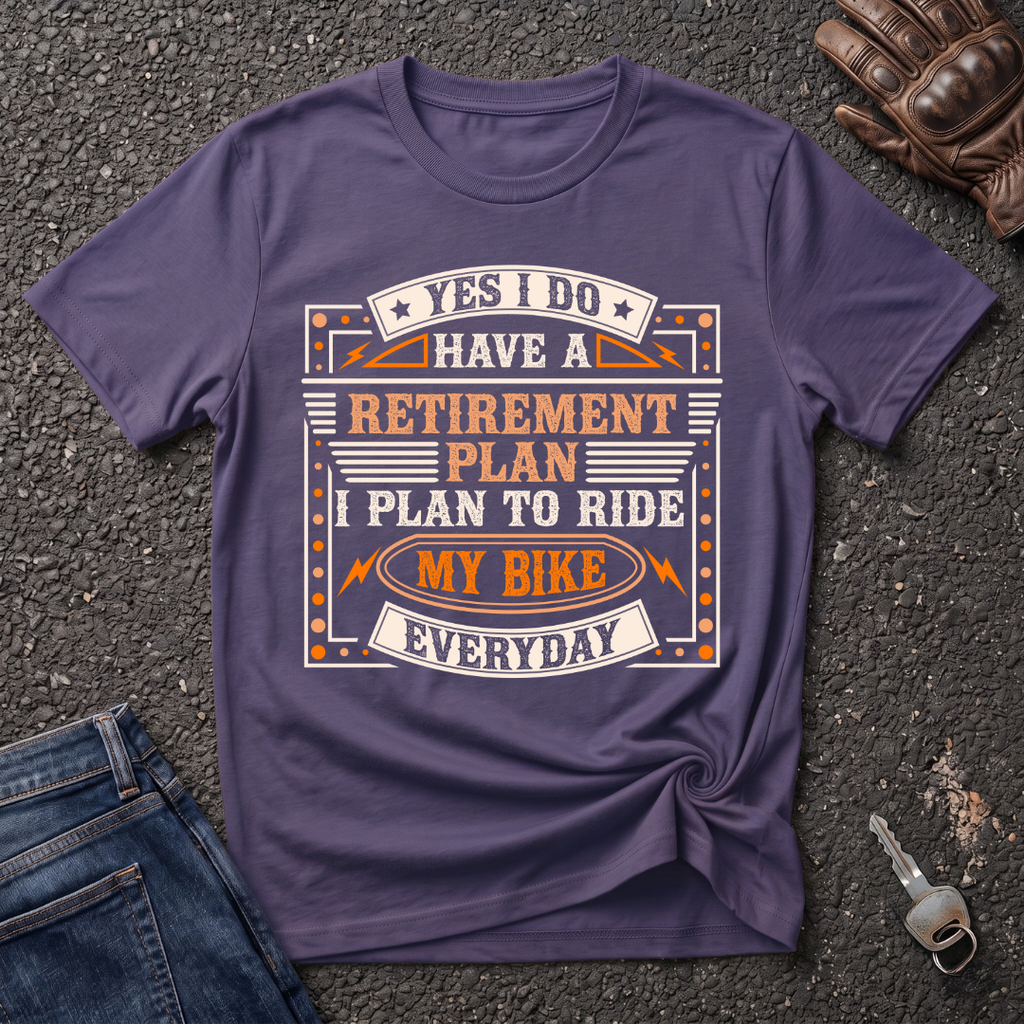 Yes Retire Bike  T-shirt