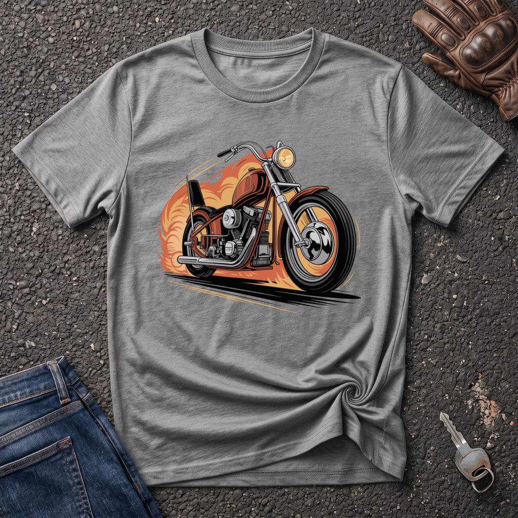 Bike On Fire  T-shirt