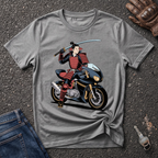 Vintage Samurai Biker  T-shirt
