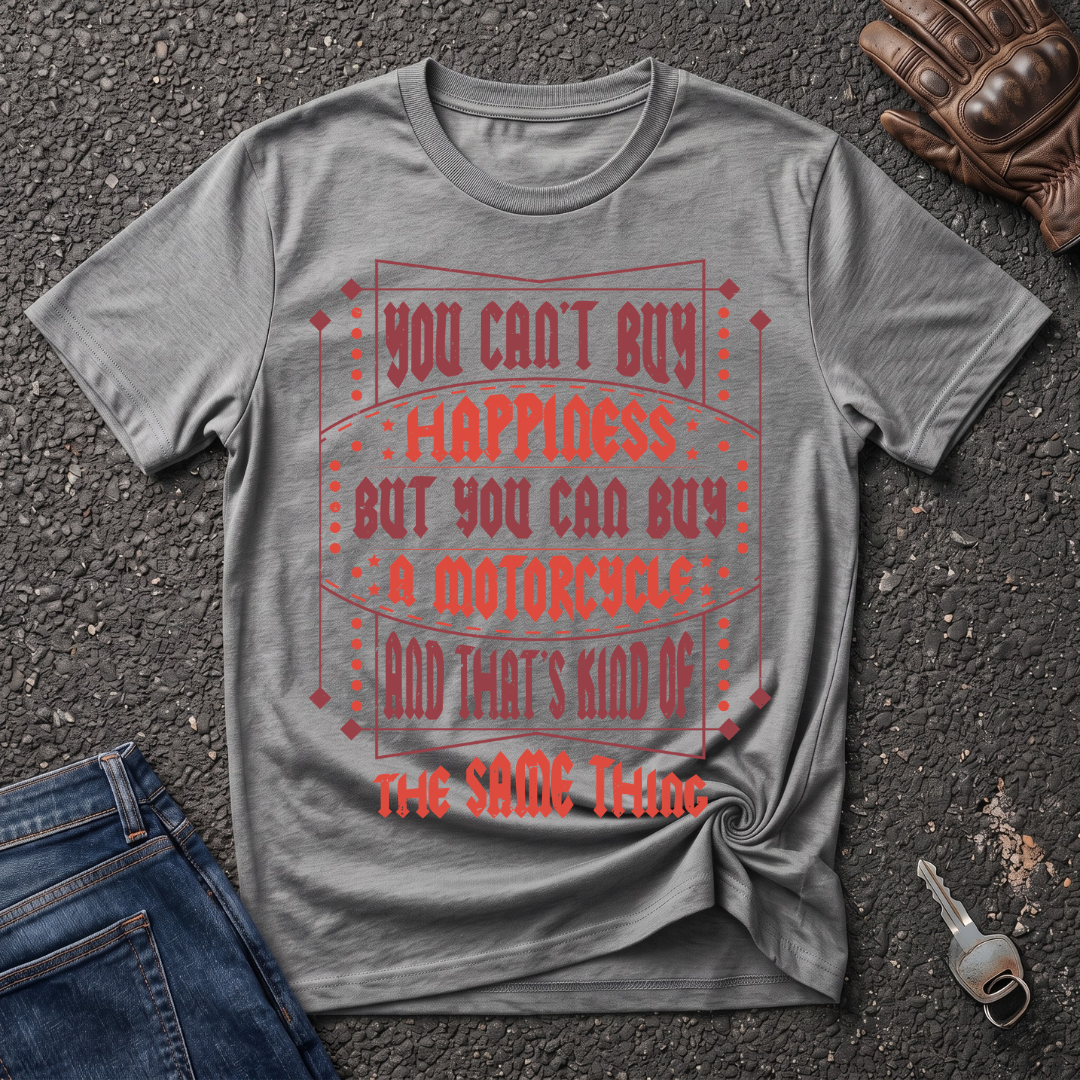 Happiness Reto  T-shirt