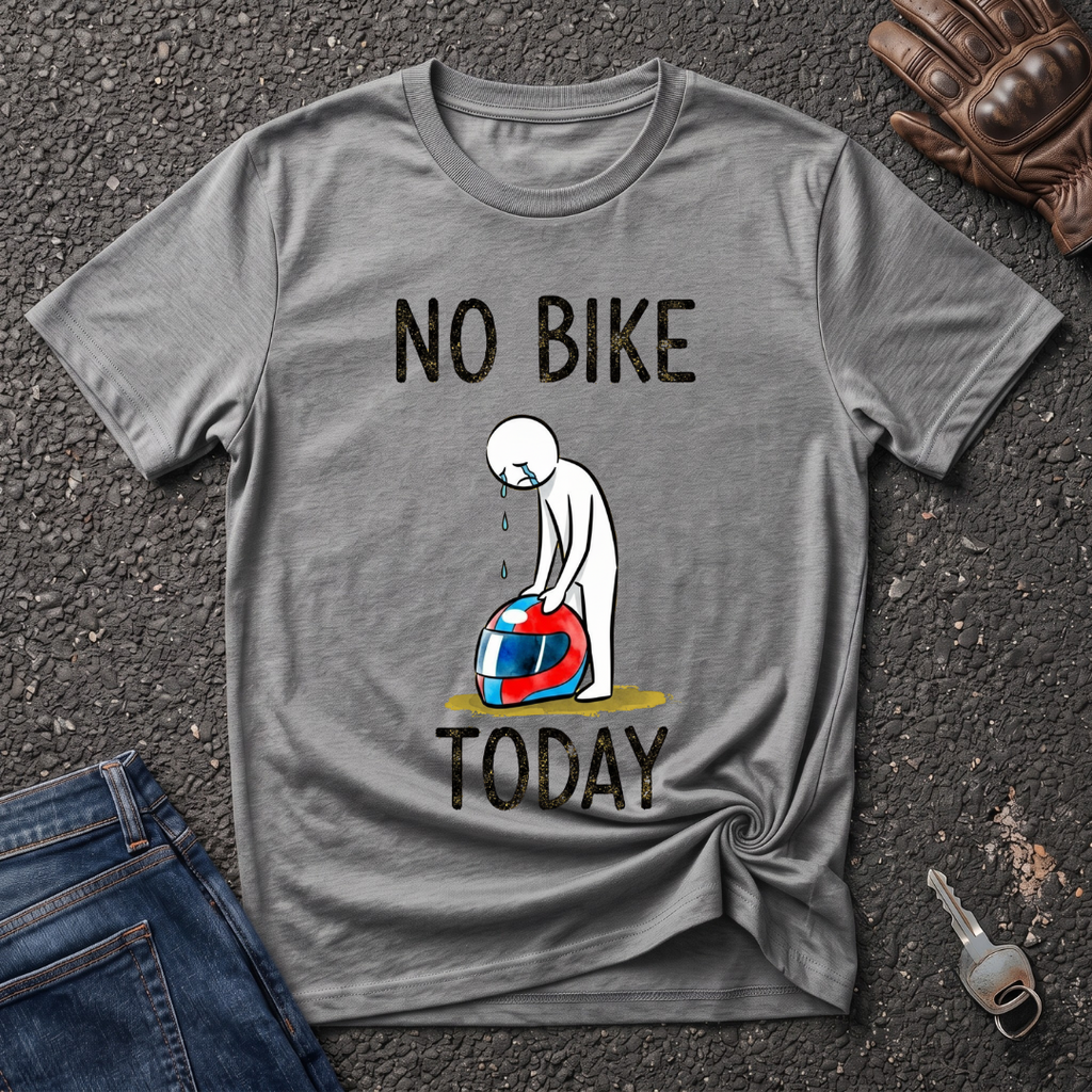 No Bike Today  T-shirt